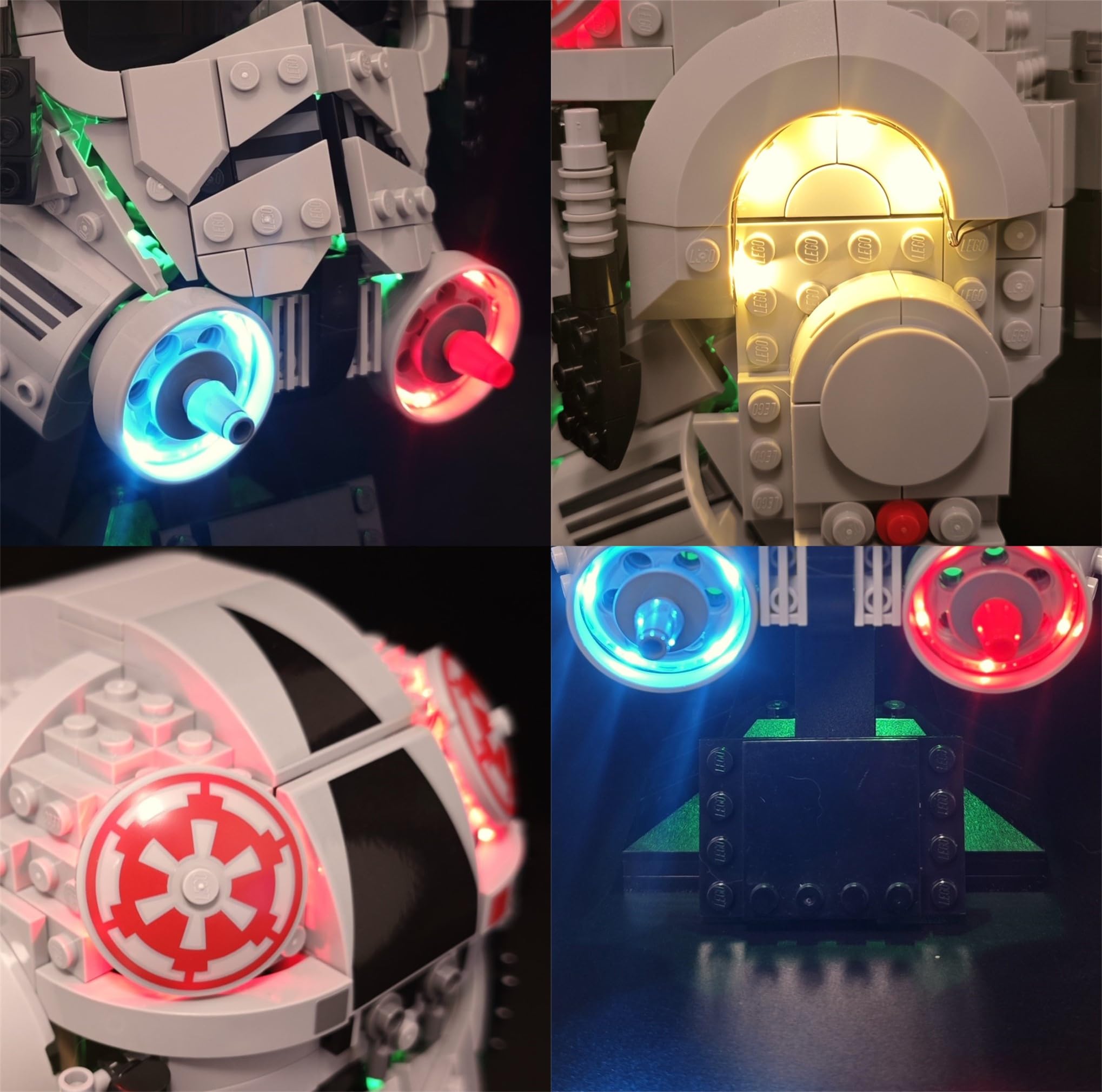 Amazon.co.jp: LightGo LEDキット スターウォーズヘルメット用 Lego